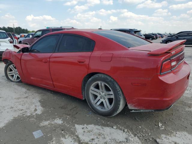 2C3CDXHG5DH730553 - 2013 DODGE CHARGER SXT RED photo 2