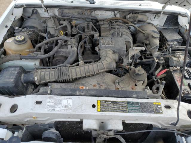 1FTYR10D24PB17397 - 2004 FORD RANGER WHITE photo 11