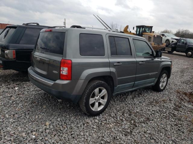 1J4NT4GB1BD284871 - 2011 JEEP PATRIOT LATITUDE GRAY photo 3