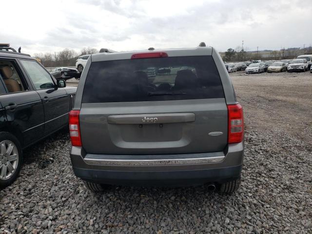 1J4NT4GB1BD284871 - 2011 JEEP PATRIOT LATITUDE GRAY photo 6