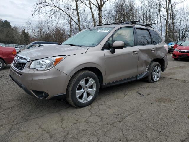 JF2SJADC6GH475701 - 2016 SUBARU FORESTER 2.5I PREMIUM BEIGE photo 1