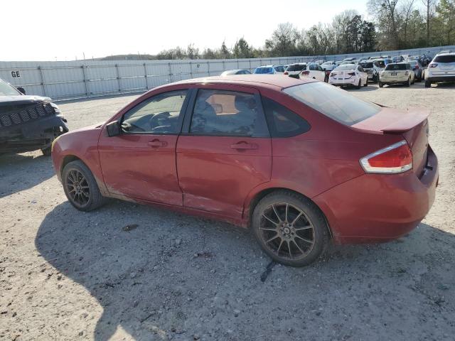 1FAHP36N49W123237 - 2009 FORD FOCUS SES MAROON photo 2