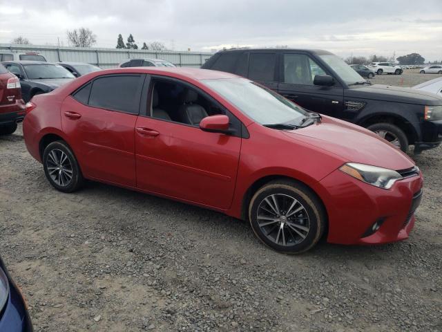 5YFBURHE9GP544207 - 2016 TOYOTA COROLLA L RED photo 4