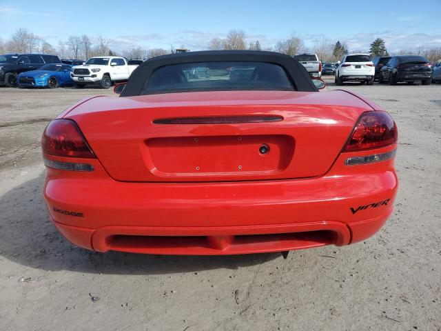 1B3JZ65Z05V500384 - 2005 DODGE VIPER SRT-10 RED photo 6