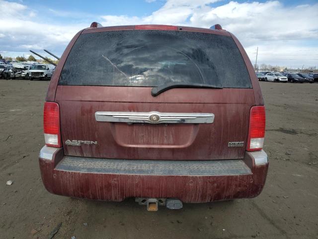 1A8HW58248F144141 - 2008 CHRYSLER ASPEN LIMITED 勃艮第红 照片 6