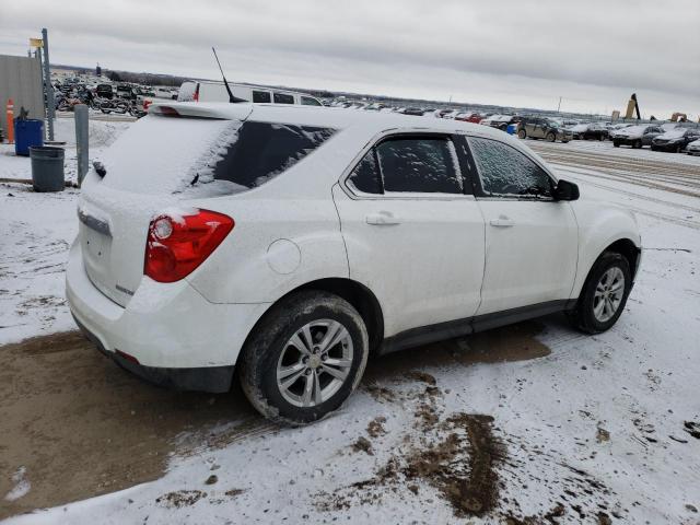 2CNFLCEC5B6234677 - 2011 CHEVROLET EQUINOX LS WHITE photo 3