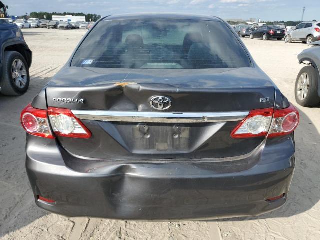 5YFBU4EE8DP137675 - 2013 TOYOTA COROLLA BASE GRAY photo 6