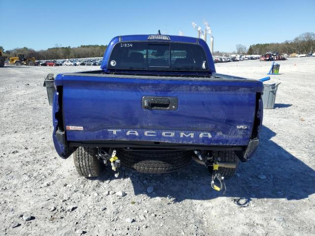 3TMAZ5CN3PM212347 - 2023 TOYOTA TACOMA DOUBLE CAB BLUE photo 6