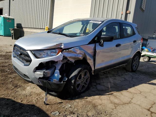 MAJ3S2FE6MC411144 - 2021 FORD ECOSPORT S SILVER photo 1