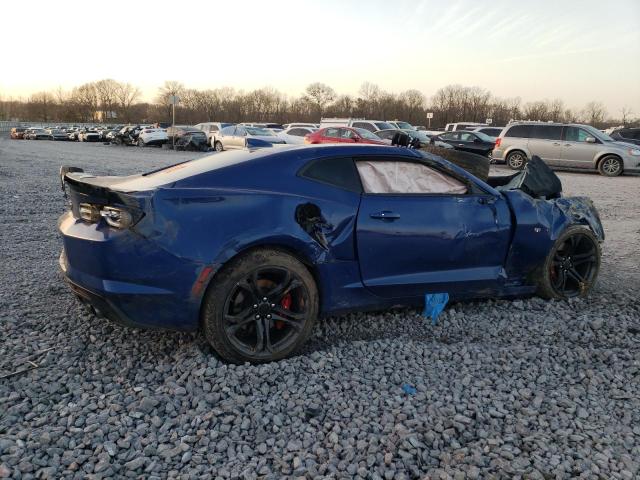 1G1FE1R7XL0104168 - 2020 CHEVROLET CAMARO LZ BLUE photo 3