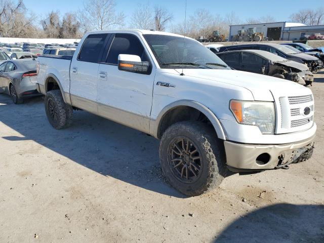 1FTPW14V29KC63035 - 2009 FORD F150 SUPERCREW WHITE photo 4