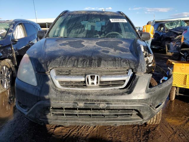 JHLRD78802C090429 - 2002 HONDA CR-V EX BLACK photo 5