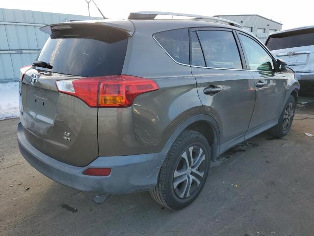 2T3BFREV9DW085681 - 2013 TOYOTA RAV4 LE BROWN photo 3