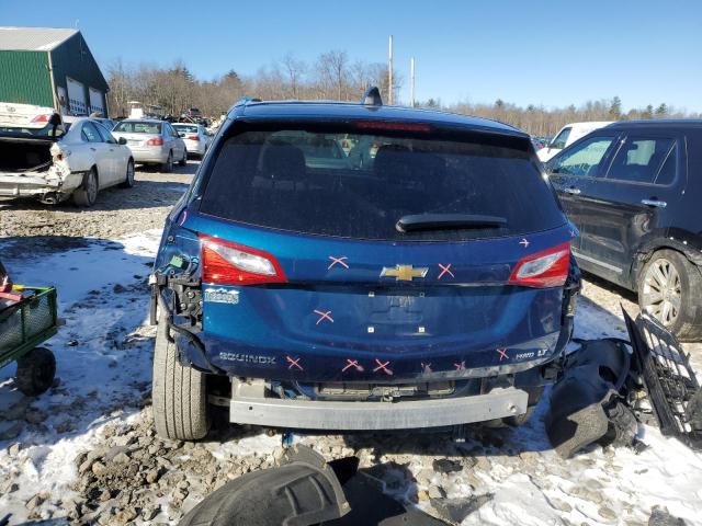 3GNAXUEV2KL191333 - 2019 CHEVROLET EQUINOX LT BLUE photo 6