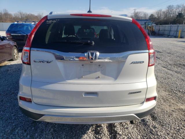 5J6RM4H98FL008130 - 2015 HONDA CR-V TOURING WHITE photo 6