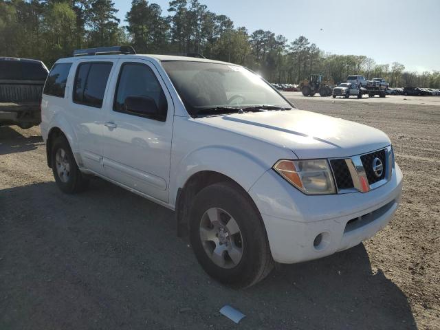 5N1AR18U76C664841 - 2006 NISSAN PATHFINDER WHITE photo 4