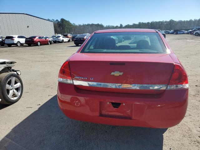 2G1WB5EN0A1132163 - 2010 CHEVROLET IMPALA LT RED photo 6