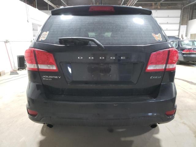 3C4PDDDG3DT589684 - 2013 DODGE JOURNEY CREW BLACK photo 6