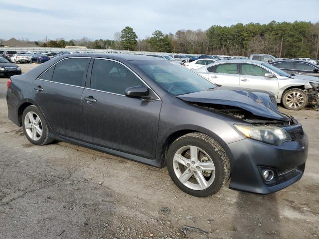 4T1BF1FK1DU641237 - 2013 TOYOTA CAMRY L GRAY photo 4