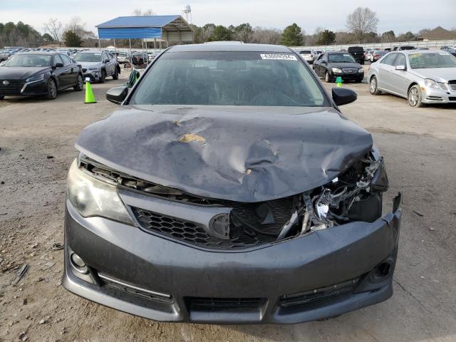 4T1BF1FK1DU641237 - 2013 TOYOTA CAMRY L GRAY photo 5