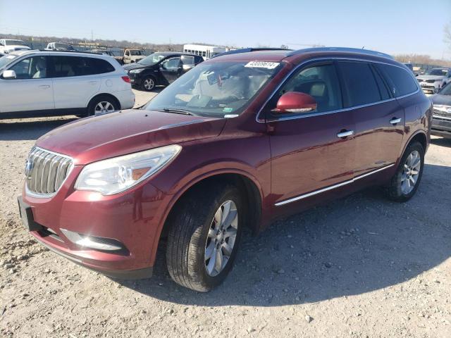 5GAKVCKD3FJ186245 - 2015 BUICK ENCLAVE RED photo 1