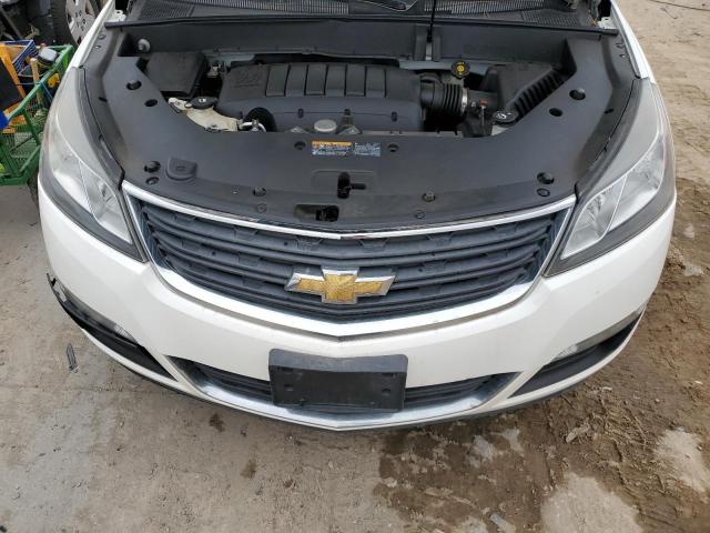 1GNKVFKD6EJ212651 - 2014 CHEVROLET TRAVERSE LS WHITE photo 12