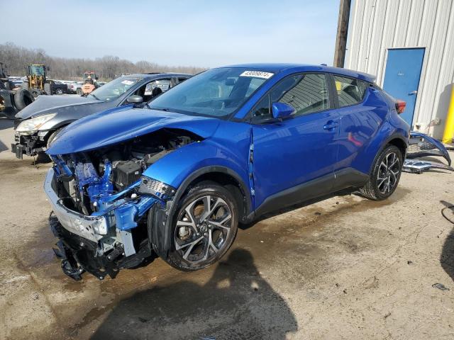 NMTKHMBX0NR140894 - 2022 TOYOTA C-HR XLE BLUE photo 1