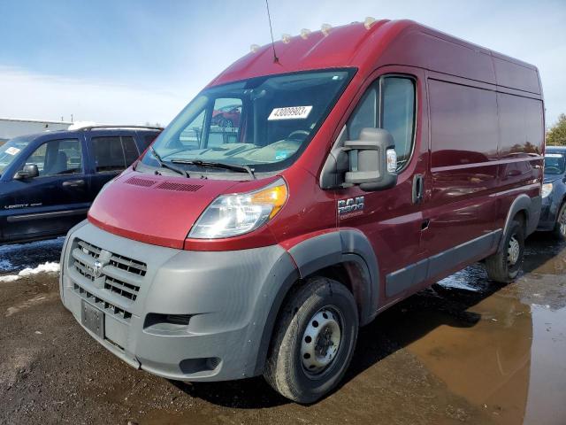 3C6TRVCG0EE123473 - 2014 RAM PROMASTER 2500 HIGH Czerwony zdjęcie 1