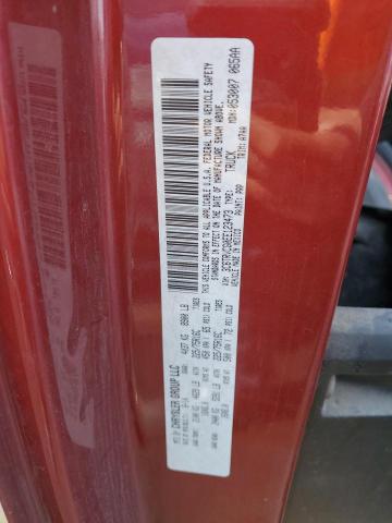 3C6TRVCG0EE123473 - 2014 RAM PROMASTER 2500 HIGH Czerwony zdjęcie 12