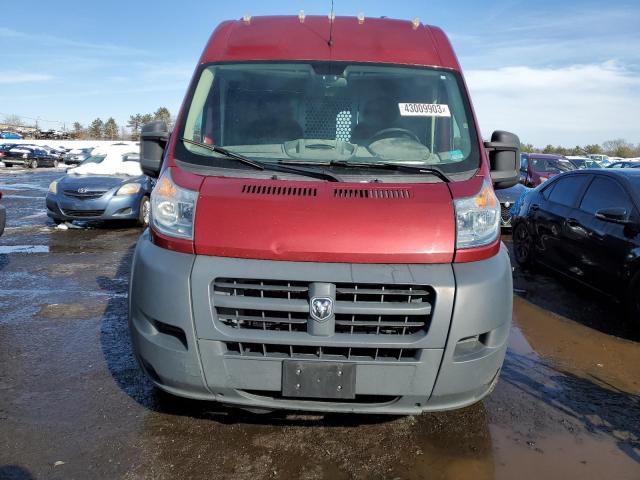 3C6TRVCG0EE123473 - 2014 RAM PROMASTER 2500 HIGH Czerwony zdjęcie 5