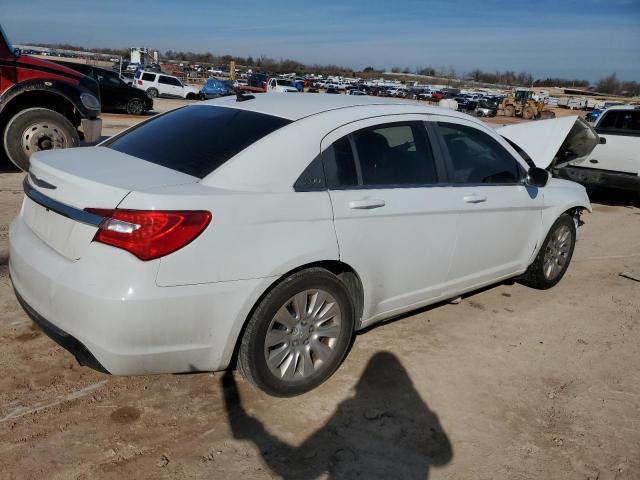 1C3CCBAB5EN197259 - 2014 CHRYSLER 200 LX WHITE photo 3