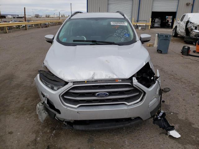 MAJ3S2GE2LC371514 - 2020 FORD ECOSPORT SE SILVER photo 5