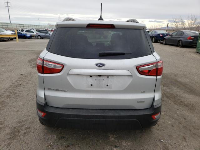 MAJ3S2GE2LC371514 - 2020 FORD ECOSPORT SE SILVER photo 6