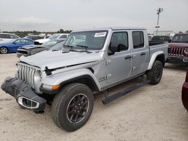 1C6HJTFG5NL180577 - 2022 JEEP GLADIATOR OVERLAND SILVER photo 1