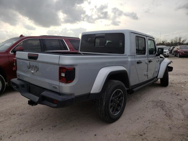 1C6HJTFG5NL180577 - 2022 JEEP GLADIATOR OVERLAND SILVER photo 3