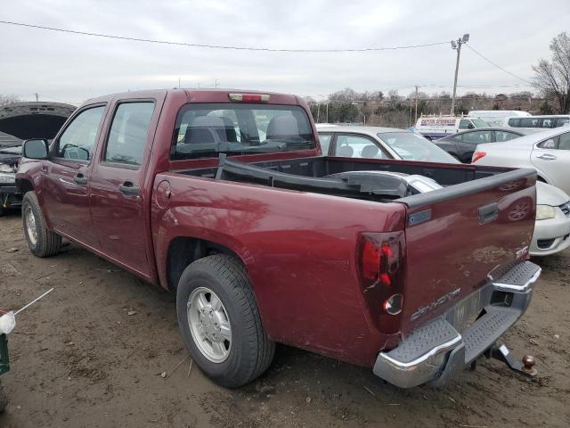 1GTCS139X88137497 - 2008 GMC CANYON BURGUNDY photo 2