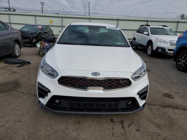 3KPF44AC0ME272527 - 2021 KIA FORTE GT WHITE photo 5