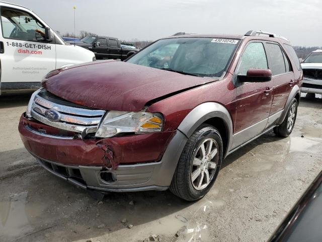 1FMDK05WX8GA33210 - 2008 FORD TAURUS X SEL MAROON photo 1