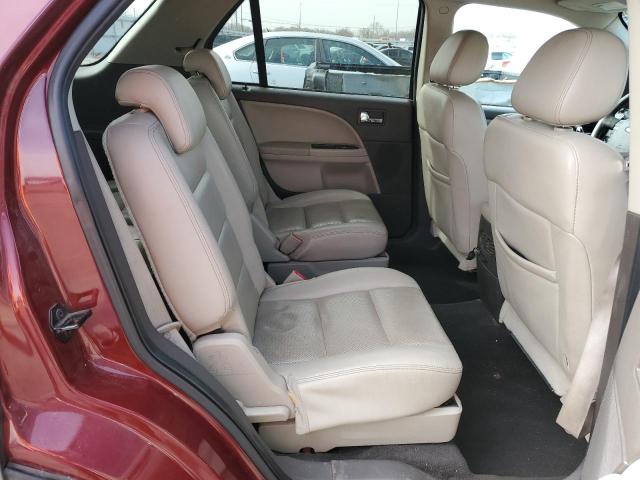 1FMDK05WX8GA33210 - 2008 FORD TAURUS X SEL MAROON photo 11