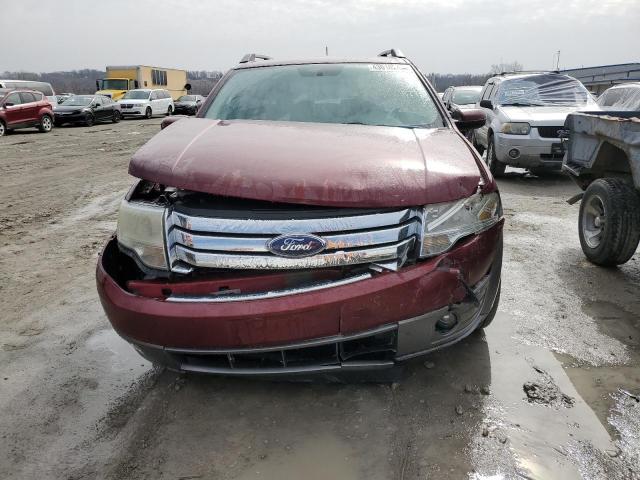 1FMDK05WX8GA33210 - 2008 FORD TAURUS X SEL MAROON photo 5