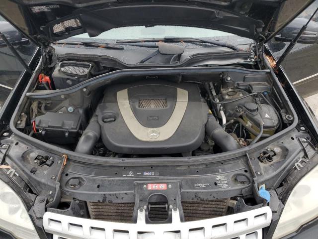 4JGBB8GBXBA655476 - 2011 MERCEDES-BENZ ML 350 4MATIC BLACK photo 11