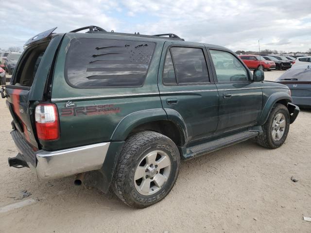 JT3GN86R510183647 - 2001 TOYOTA 4RUNNER SR5 GREEN photo 3