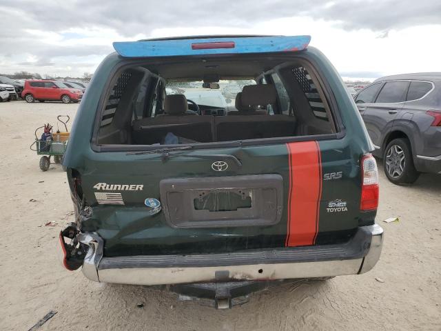 JT3GN86R510183647 - 2001 TOYOTA 4RUNNER SR5 GREEN photo 6