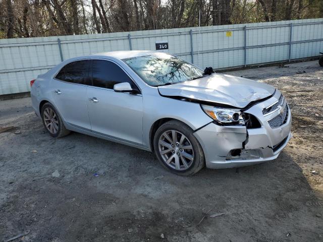 1G11H5SA4DF267718 - 2013 CHEVROLET MALIBU LTZ SILVER photo 4