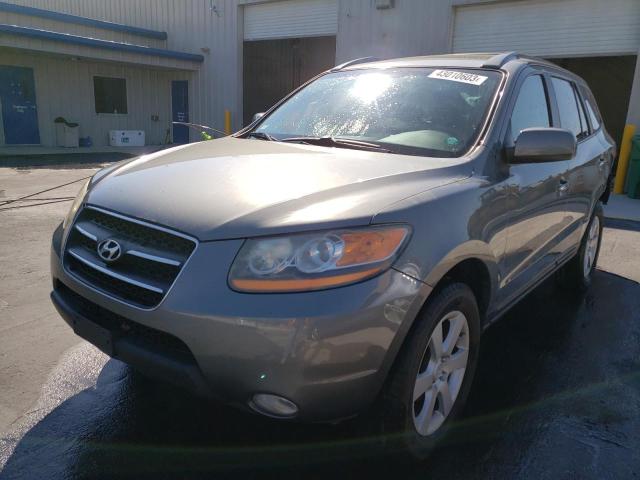 5NMSH13E99H255919 - 2009 HYUNDAI SANTA FE SE GRAY photo 1