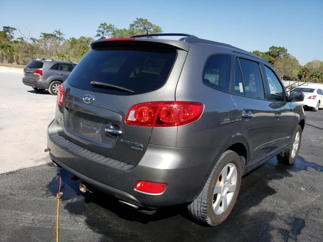 5NMSH13E99H255919 - 2009 HYUNDAI SANTA FE SE GRAY photo 3