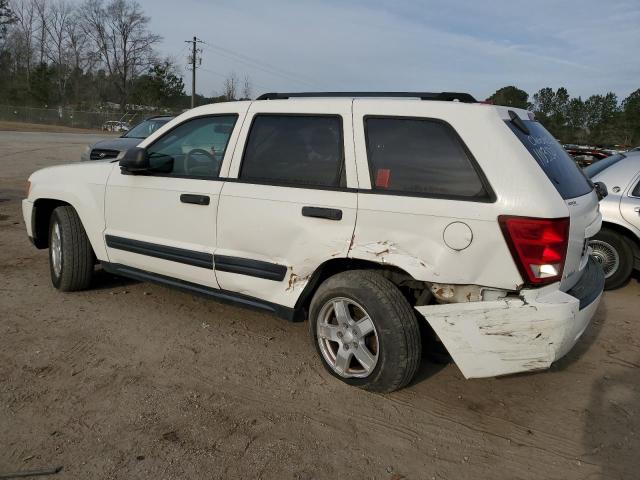 1J4GS48K36C110354 - 2006 JEEP GRAND CHER LAREDO WHITE photo 2