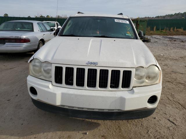 1J4GS48K36C110354 - 2006 JEEP GRAND CHER LAREDO WHITE photo 5