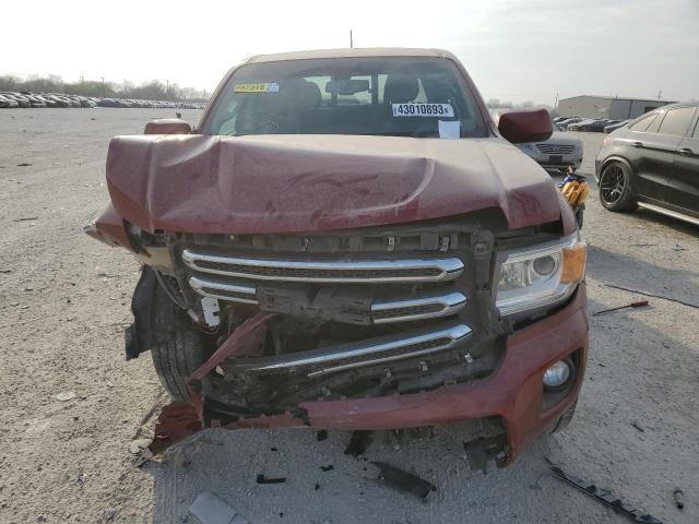 1GTG5CEN9J1113706 - 2018 GMC CANYON SLE RED photo 5