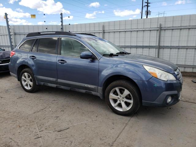 4S4BRBJC9D3258696 - 2013 SUBARU OUTBACK PR 2.5I LIMITED BLUE photo 4